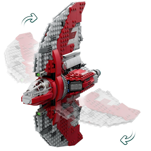 Блоковий конструктор LEGO 75362 Star Wars Шатл джедаїв T-6 Асоки Тано