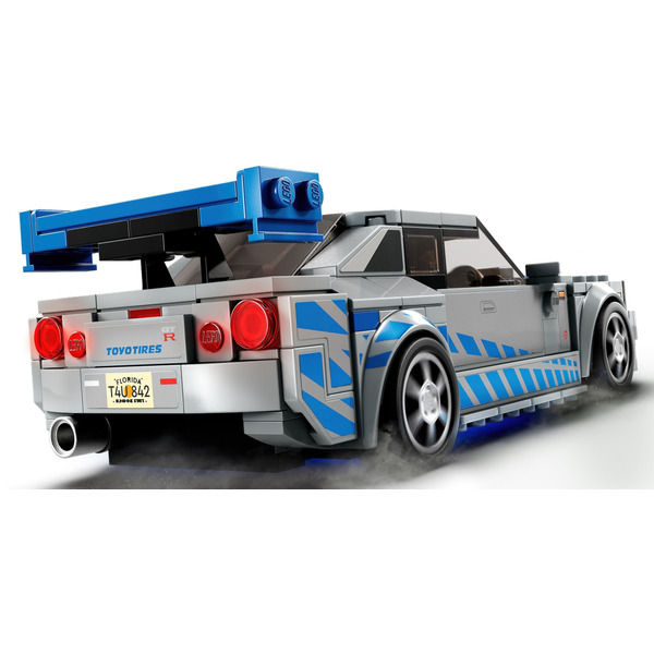 LEGO Speed Champions: Nissan Skyline GT-R (R34) - подвійний форсаж