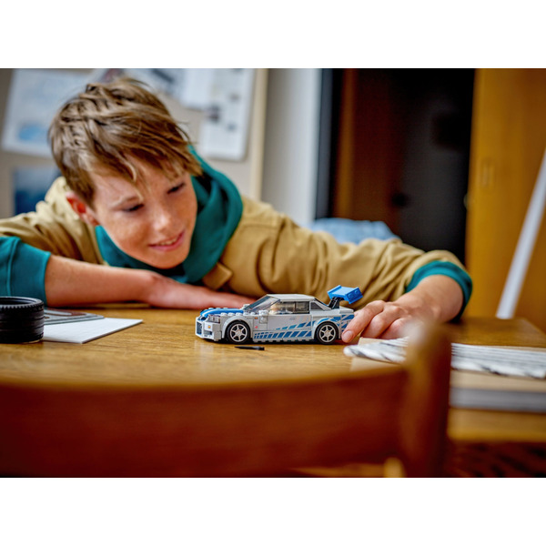 LEGO Speed Champions: Nissan Skyline GT-R (R34) - подвійний форсаж