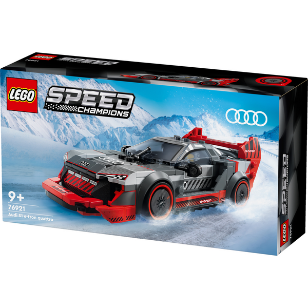 LEGO Speed Champions: Audi S1 e-tron quattro Racing Car Building Set 274 Pieces (76921)