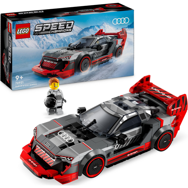 LEGO Speed Champions: Audi S1 e-tron quattro Racing Car Building Set 274 Pieces (76921)
