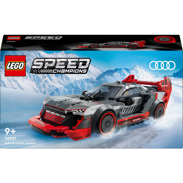 LEGO Speed Champions: Audi S1 e-tron quattro Racing Car Building Set 274 Pieces (76921)