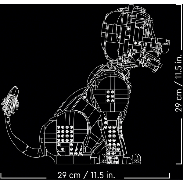 Конструктор LEGO Disney Classic Король Лев - Львенок Симба 1445 деталей (43247)