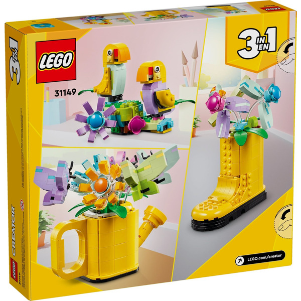 LEGO Creator: Квіти в лійці - набір з 420 деталей (31149)