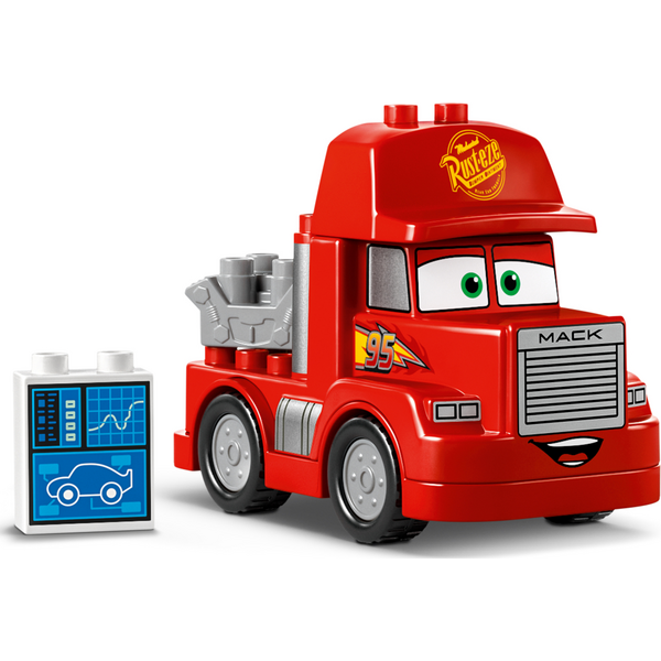 Конструктор LEGO DUPLO Disney Мак на перегонах 14 деталей