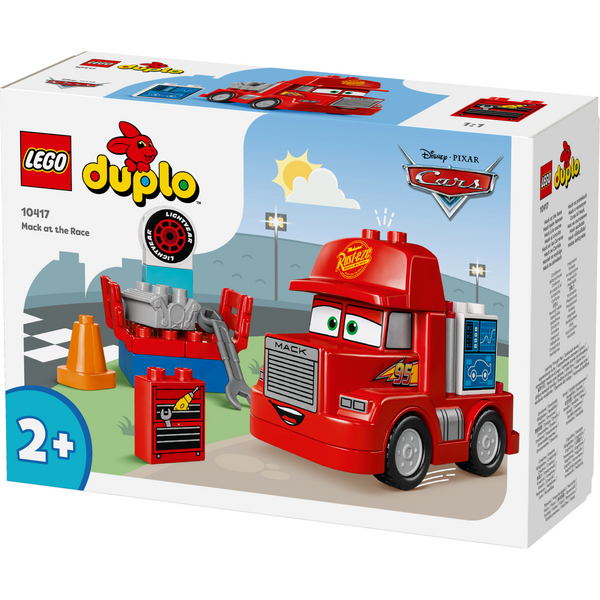 Конструктор LEGO DUPLO Disney Мак на перегонах 14 деталей