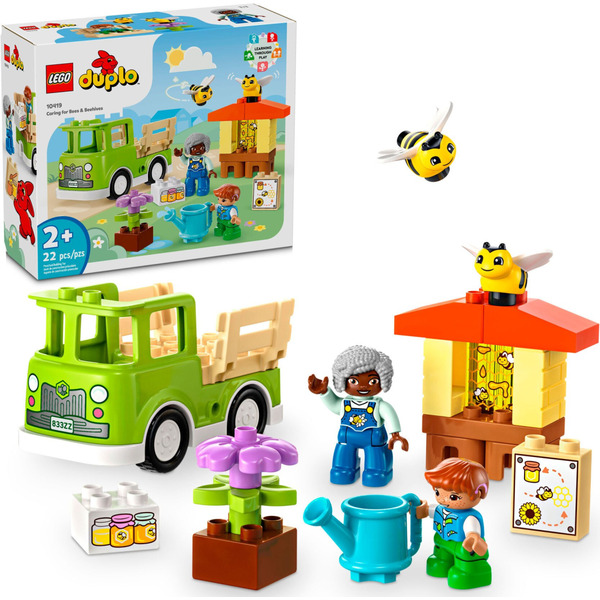 LEGO DUPLO Догляд за бджолами й вуликами - конструктор з 22 деталями (10419)