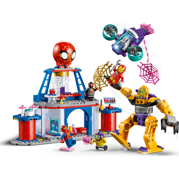 Конструктор LEGO Spidey Павутинна штаб-квартира команди Павука