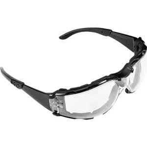 Окуляри захисні Neo Tools протиосколкові, клас захисту FT, гумові дужки, полікарбонат, прозорі