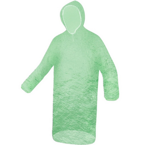 Дождевик Neo Tools, полиэтилен, водонепроницаемый, зеленый