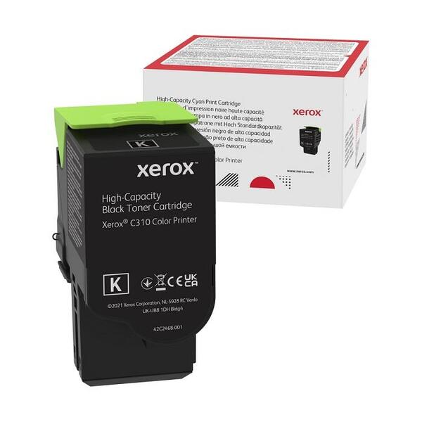 Тонер картридж Xerox C310/C315 Black (8000 стор) (006R04368)