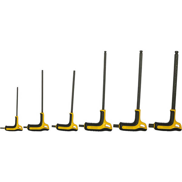 Набор из шести шестигранных метрических ключей с ручкой STANLEY FMHT0-69049