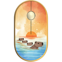 Миша 2E MF300 Capybara Sunset Silent WL BT Yellow 2E-MF300WCAPIBARAYW