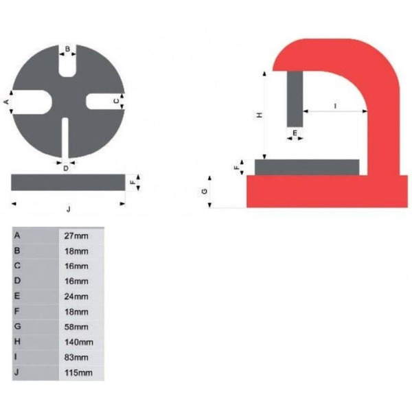 Прес ручний Holzmann DOP 1000