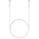 Кабель Samsung USB Type-C - USB Type-C (M/M), 1 м, White (EP-DA705BWRGRU)