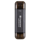 ssd зовнішній TRANSCEND 1TB ESD310C, USB 10Gbps, Type C/A Сірий