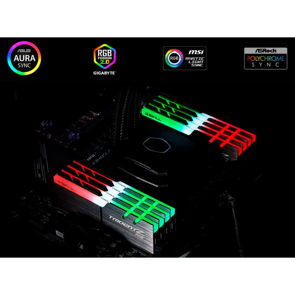 Модуль памяти DDR4 2x16GB/3600 G.Skill Trident Z RGB (F4-3600C18D-32GTZR)