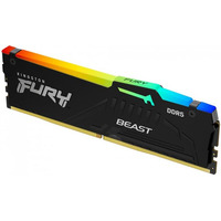 Модуль памяти DDR5 16GB/6400 Kingston Fury Beast RGB Black (KF564C32BBA-16)