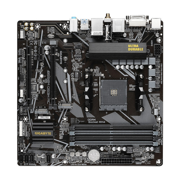 Материнська плата Gigabyte B550M DS3H AC Socket AM4