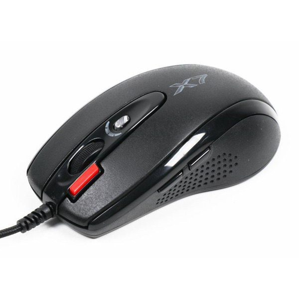 Мышь A4Tech X-710BK Black USB + коврик A4Tech X7-200MP