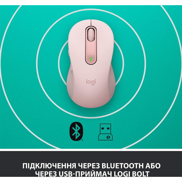 Миша Logitech Signature M650 Rose (910-006254)
