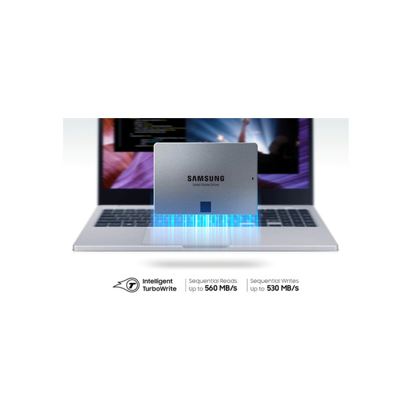 Накопитель SSD 1ТB Samsung 870 QVO 2.5" SATAIII V-NAND MLC (MZ-77Q1T0BW)