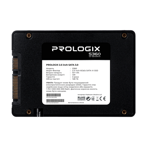 SSD-Накопичувач Prologix S360 PRO128GS360