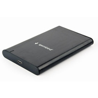 Зовнішня кишеня Gembird SATA HDD 2.5", USB 3.1, алюміній, Black (EE2-U3S-6)