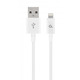 Кабель Cablexpert USB - Lightning (M/M), премиум, 2 м, белый (CC-USB2P-AMLM-2M-W)
