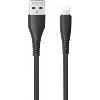 Кабель Proda PD-B85i USB - Lightning (M/M), 3 A, 1 м, Black (PD-B85i-BK)