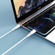 Кабель Foneng X75 USB-C - Lightning (M/M), 1 м, White (X75-CA-TCIP)
