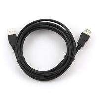 Кабель Cablexpert USB - USB V 2.0 (M/F), удлинитель, 3.0 м, черный (CCP-USB2-AMAF-10)