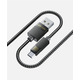 Кабель Luxe Cube Premium USB - micro USB (M/M), 1 м, серый (8886668686167)