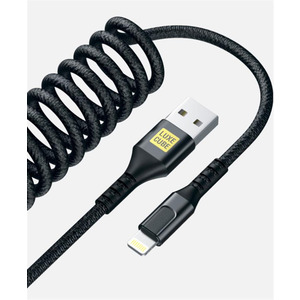 Кабель Luxe Cube Dynamic USB - Lightning (M/M), 1.5 м, Black (4446689101557)
