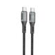 Кабель Intaleo CBGPD60WTT1 USB Type-C-USB Type-C (M/M) 1.2 м Grey (1283126518096)