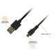 Кабель Piko USB - micro USB V 2.0 (M/M), реверсивный, 1 м, Black (1283126474101) 