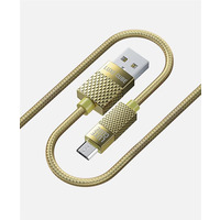 Кабель Luxe Cube Premium USB - micro USB (M/M), 1 м, золотистый (8889986489885)