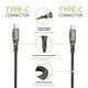 Кабель Intaleo CBGPD100WTT2 USB Type-C - USB Type-C (M/M), 100W, 2 м, Grey (1283126559570)
