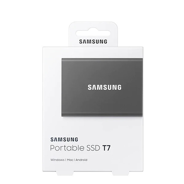SSD-Накопичувач Samsung T7 Titan Gray MU-PC2T0T/WW