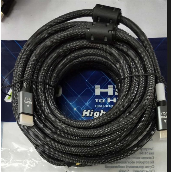 Кабель Atcom Premium HDMI - HDMI V 2.1, (M/M), 10 м, Black (23710) пакет
