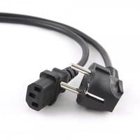 Кабель силовой Cablexpert PC-186-VDE-10M (С13), VDE, черный, 10 м