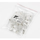 Коннектор RJ 45 Cablexpert (LC-PTU-01/50) со сквозными отверстиями (50 шт/уп)