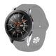 Силиконовый ремешок BeCover для Amazfit Stratos 1/2/2S/3/GTR 2/GTR 47mm/GTR Lite 47mm/Nexo/Pace Gray (706380)