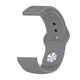 Силиконовый ремешок BeCover для Amazfit Stratos 1/2/2S/3/GTR 2/GTR 47mm/GTR Lite 47mm/Nexo/Pace Gray (706380)