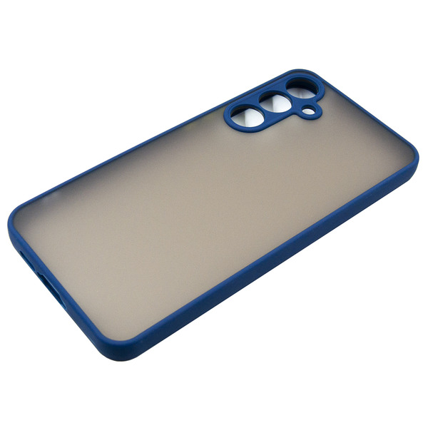 Чохол Dengos Matt для Samsung Galaxy A55 5G Blue DG-TPU-MATT-143