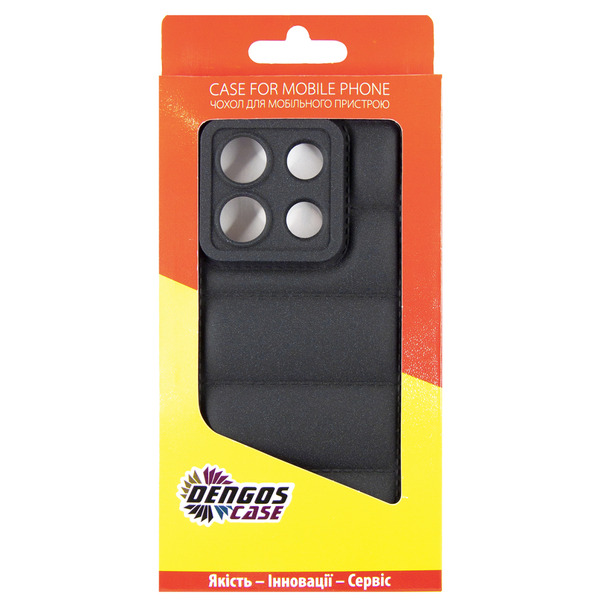 Чохол Dengos Soft для Xiaomi Redmi Note 13 5G Black DG-TPU-SOFT-50
