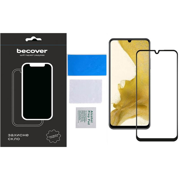 Защитное стекло BeCover для Samsung Galaxy A25 SM-A256 5G Black (710540)