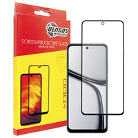 Защитное стекло Dengos для Realme C65 Black Full Glue (TGFG-362)
