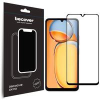 Защитное стекло BeCover для Xiaomi Redmi 13C/Poco C65 Black (710491)