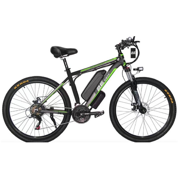 Електровелосипед 2E EB35 27,5" Зелено-Чорний